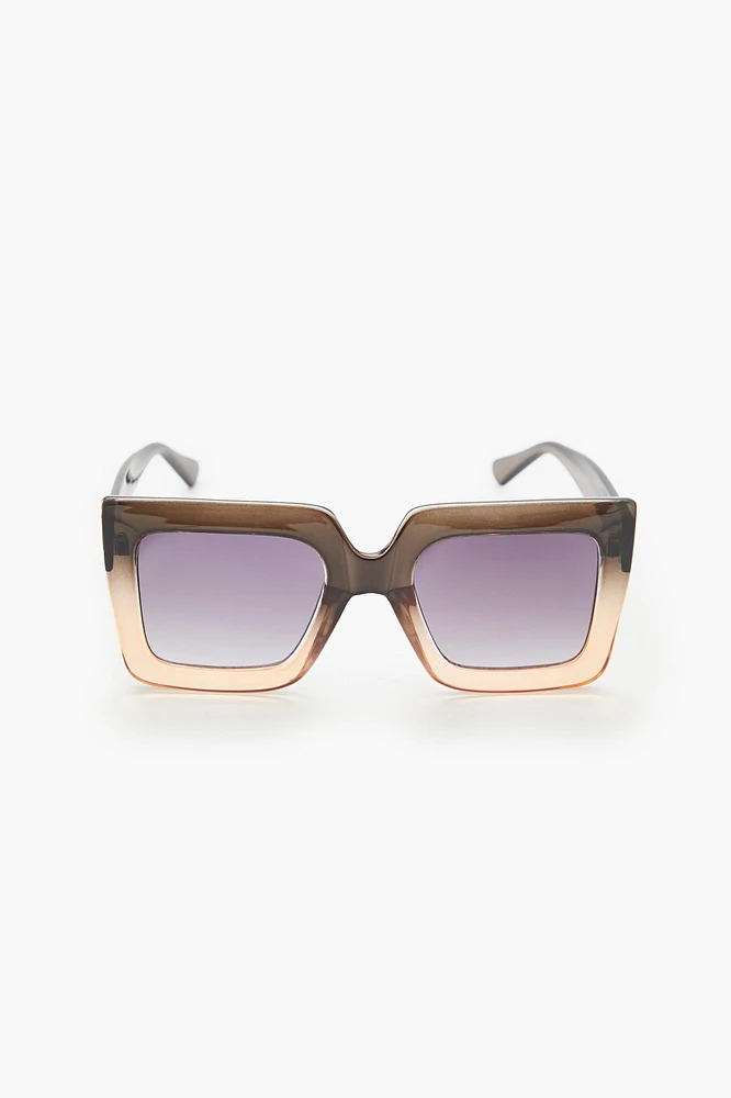 Lunettes de soleil carrÃ©es graduÃ©es