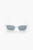 Lunettes de soleil oeil de chat rectangulaires