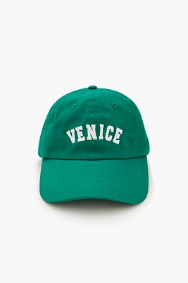 Casquette de baseball avec motif brodé Venice