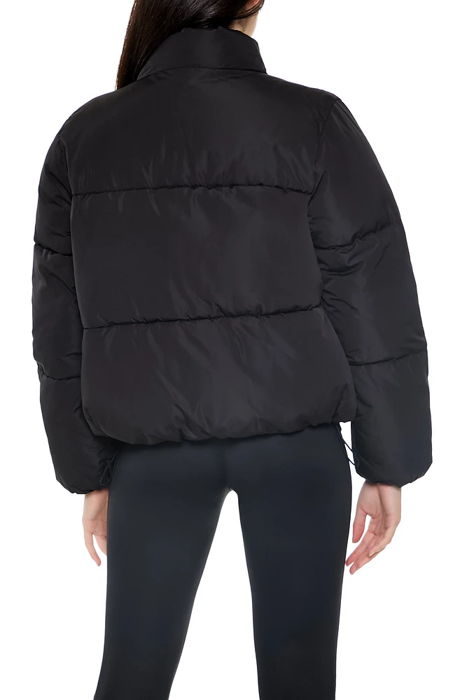 Mock Neck Puffer Jacket