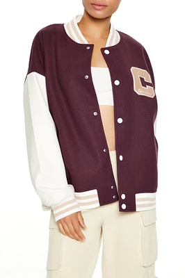 Italia Chenille Embroidered Varsity Jacket