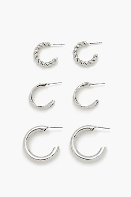 Hoop Earrings (3 Pack)