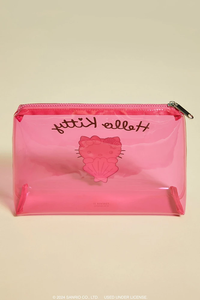 Trousse de maquillage en gel Ã  imprimÃ© Hello Kitty