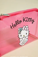 Trousse de maquillage en gel à imprimé Hello Kitty