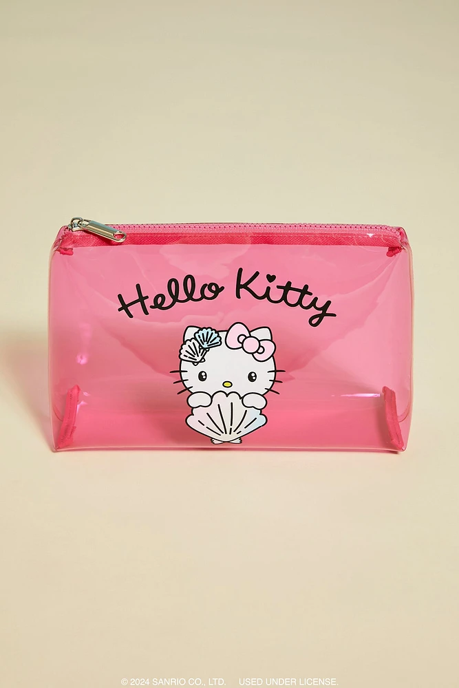 Trousse de maquillage en gel Ã  imprimÃ© Hello Kitty