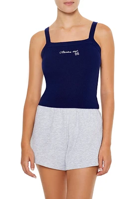 Camisole en tricot avec motif brodÃ© Athletics Department