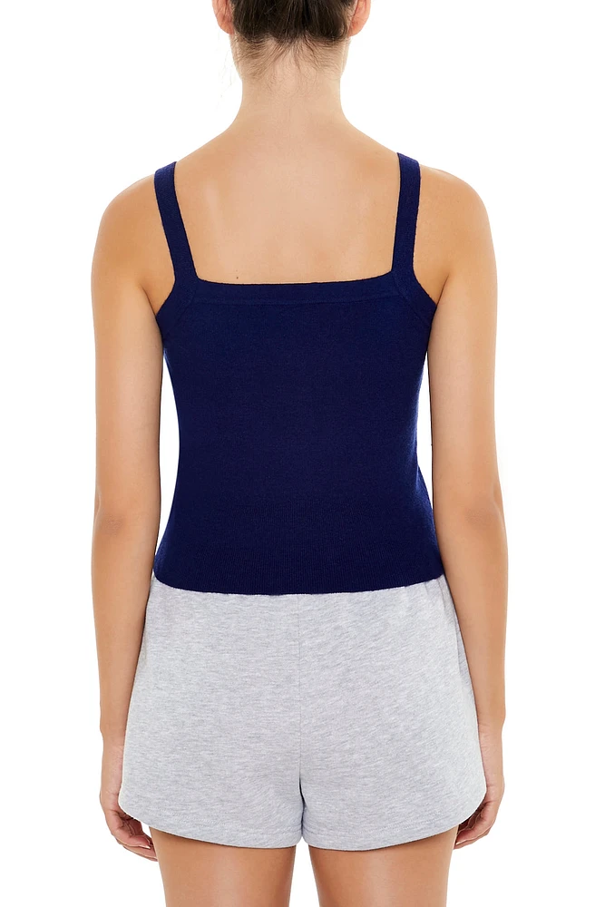 Camisole en tricot avec motif brodÃ© Athletics Department