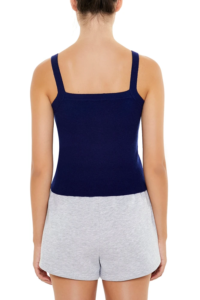 Camisole en tricot avec motif brodé Athletics Department