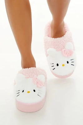 Pantoufles plateforme Ã  imprimÃ© Hello Kitty