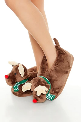 Reindeer Plush Slipper