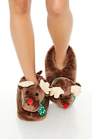 Reindeer Plush Slipper