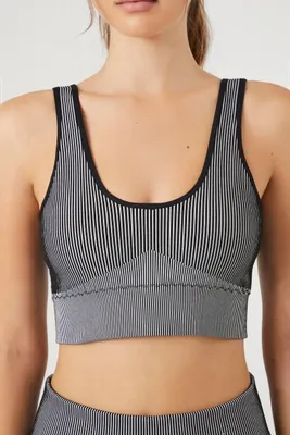 Seamless Scoop Neck Sports Bra