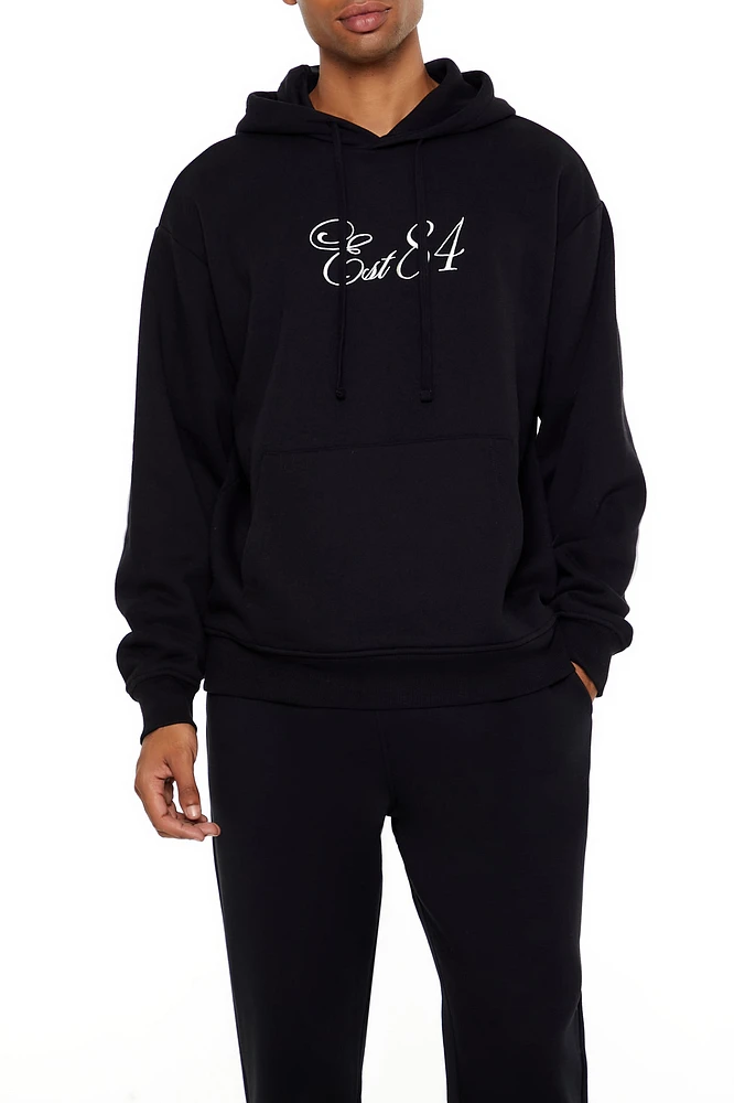 Est 84 Embroidered Hoodie