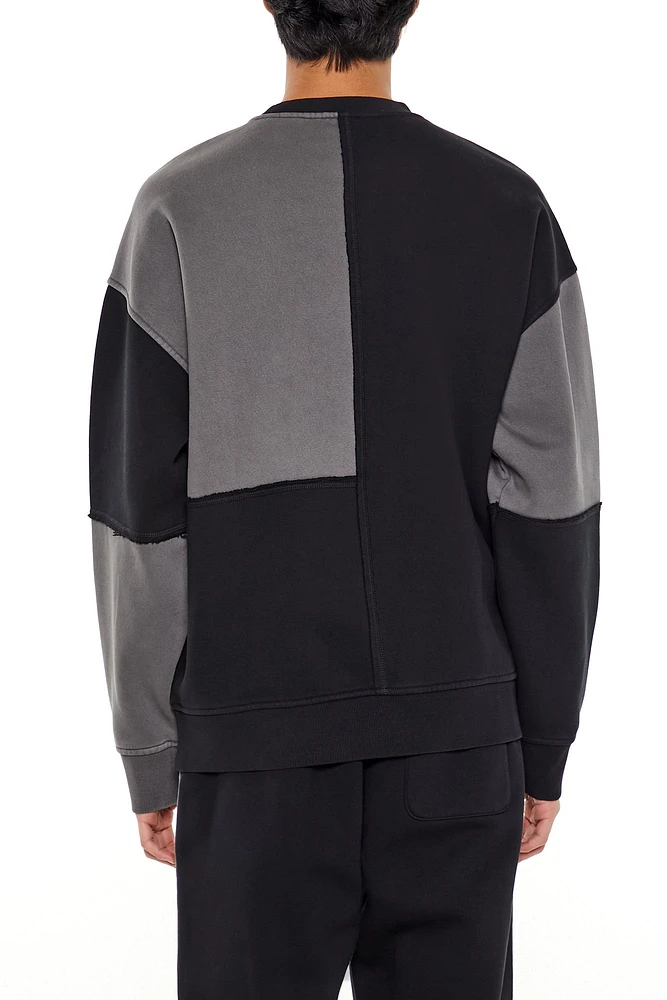 Fleece Colourblock Sweatshirt