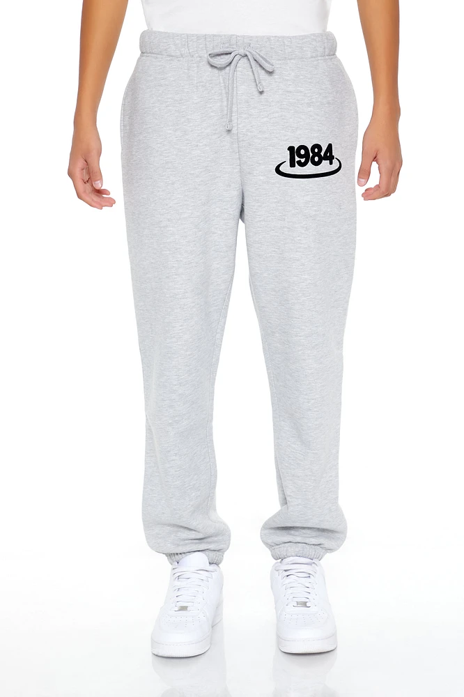 Jogger avec motif brodÃ© 1984