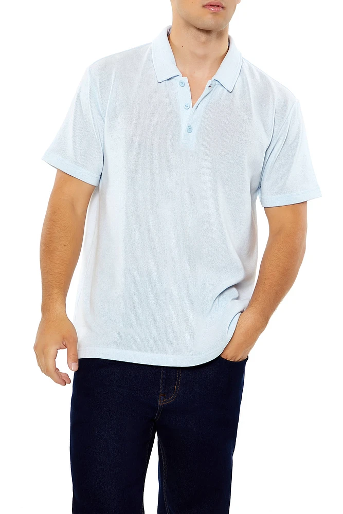 Soft Ribbed Polo Top