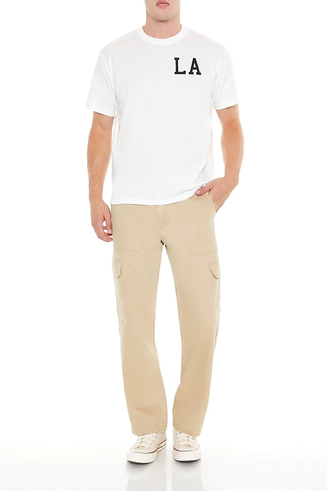 Mid-Rise Straight Cargo Pant