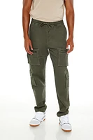 Jogger cargo mi-taille mince