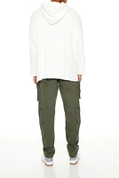 Slim Fit Mid Rise Cargo Jogger