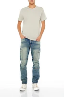 Mid Rise Slim Fit Cargo Jean