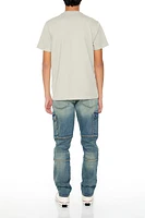 Mid Rise Slim Fit Cargo Jean