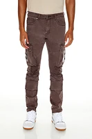 Jean cargo mi-taille d'aspect us