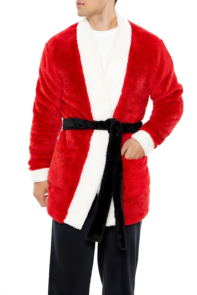 Santa Plush Belted Robe