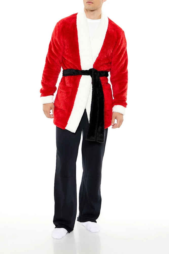 Santa Plush Belted Robe