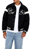 Est 84 Letterman Bomber Jacket