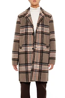 Plaid Wool Coat