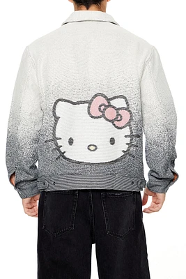 Blouson à imprimé Hello Kitty gradué avec fermeture glissière