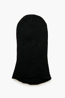 Ribbed Knit Balaclava