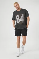 Oversized Mesh 84 Graphic Tee