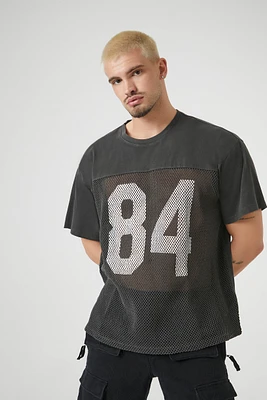 Oversized Mesh 84 Graphic Tee