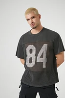 Oversized Mesh 84 Graphic Tee