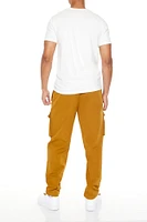 Pantalon cargo mince Ã  taille coulissante