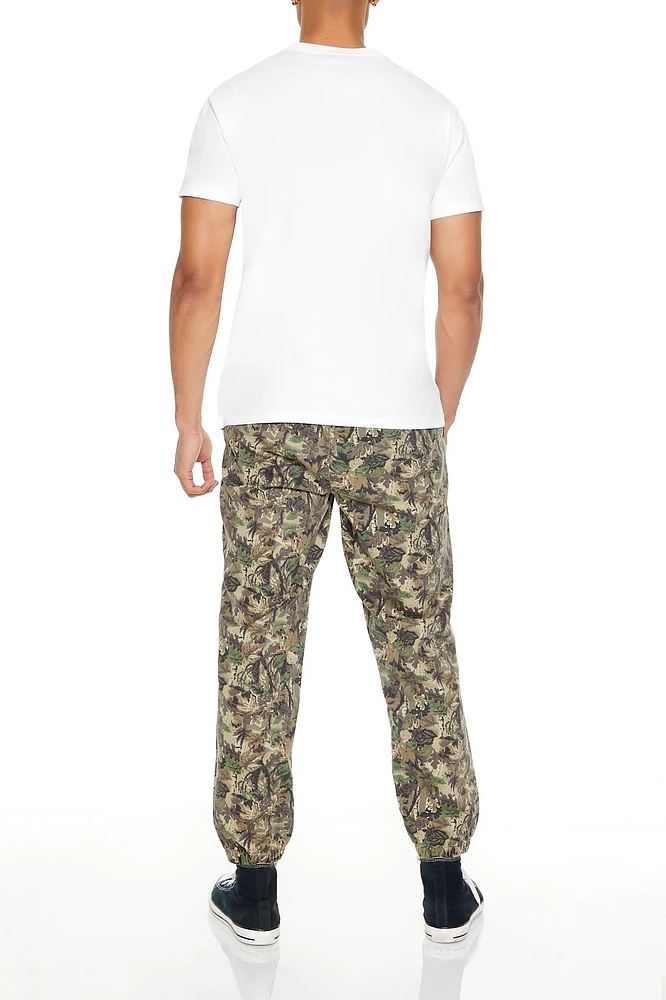 Jogger avec motif camouflage