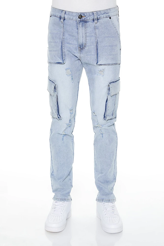 Removable Cargo Pocket Jean