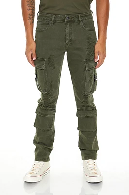 Distressed Utility Cargo Jean