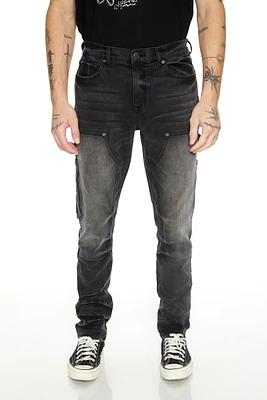 Slim Fit Utility Cargo Jean