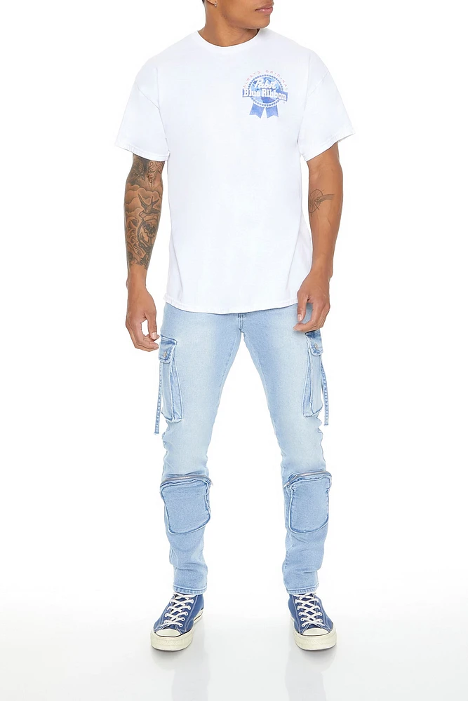 Zip Pocket Skinny Jean