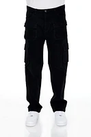 Straight Leg Twill Cargo Pant