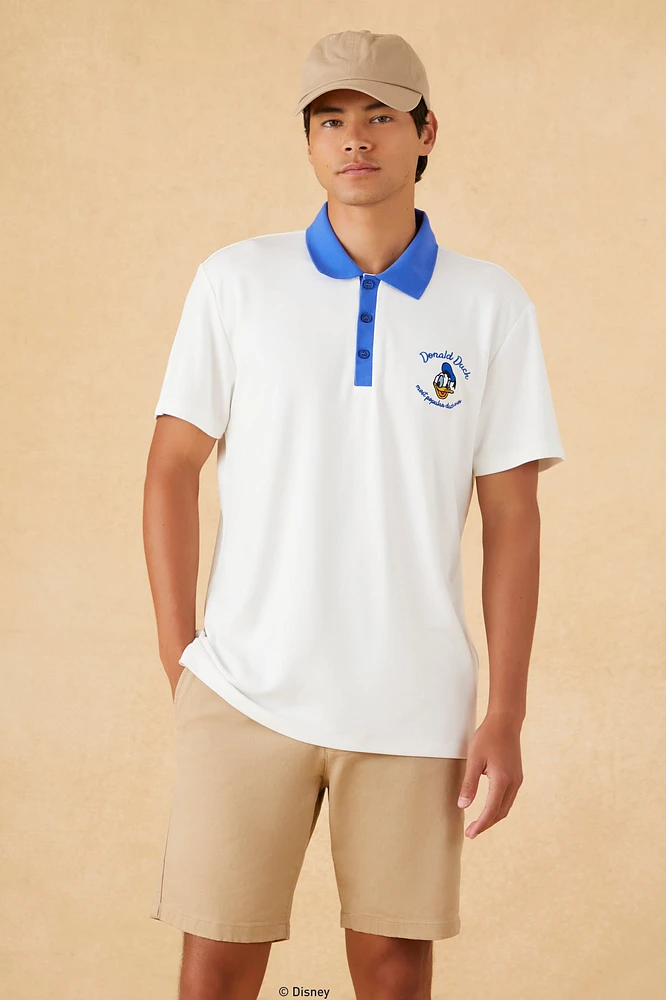 Polo à broderie Donald Duck Disney