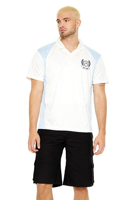 Polo avec motif brodé Soccer