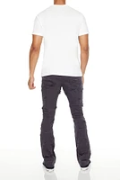 Mid Rise Distressed Skinny Jean