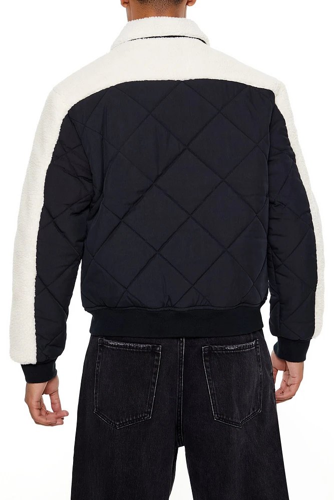 Blouson matelassÃ© en similirason