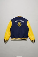 Blouson Letterman avec empiÃ¨cement Mean Girls en chenille