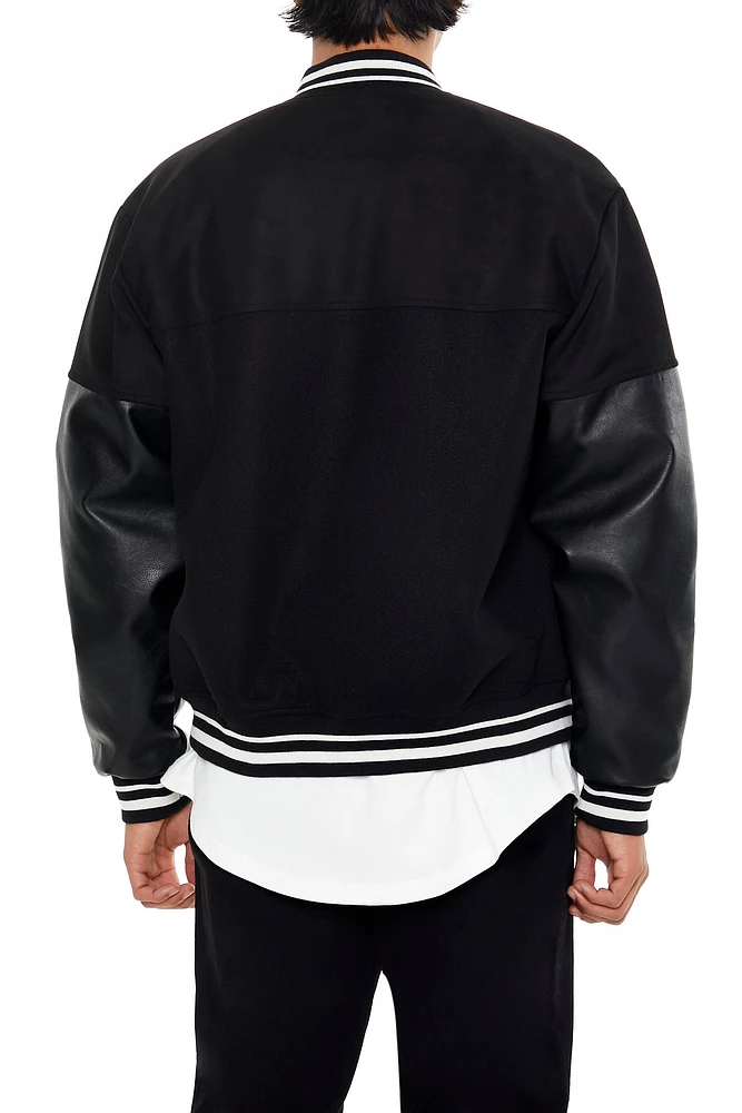 LA Chenille Patch Varsity Jacket