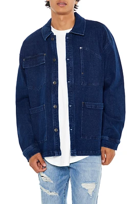 Surchemise boutonnÃ©e en denim