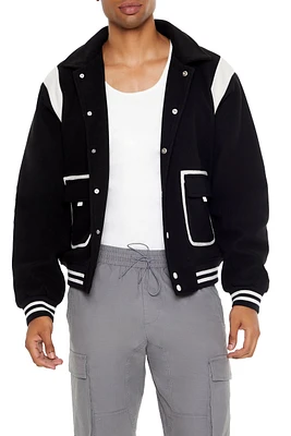 Colourblock Varsity Bomber Jacket